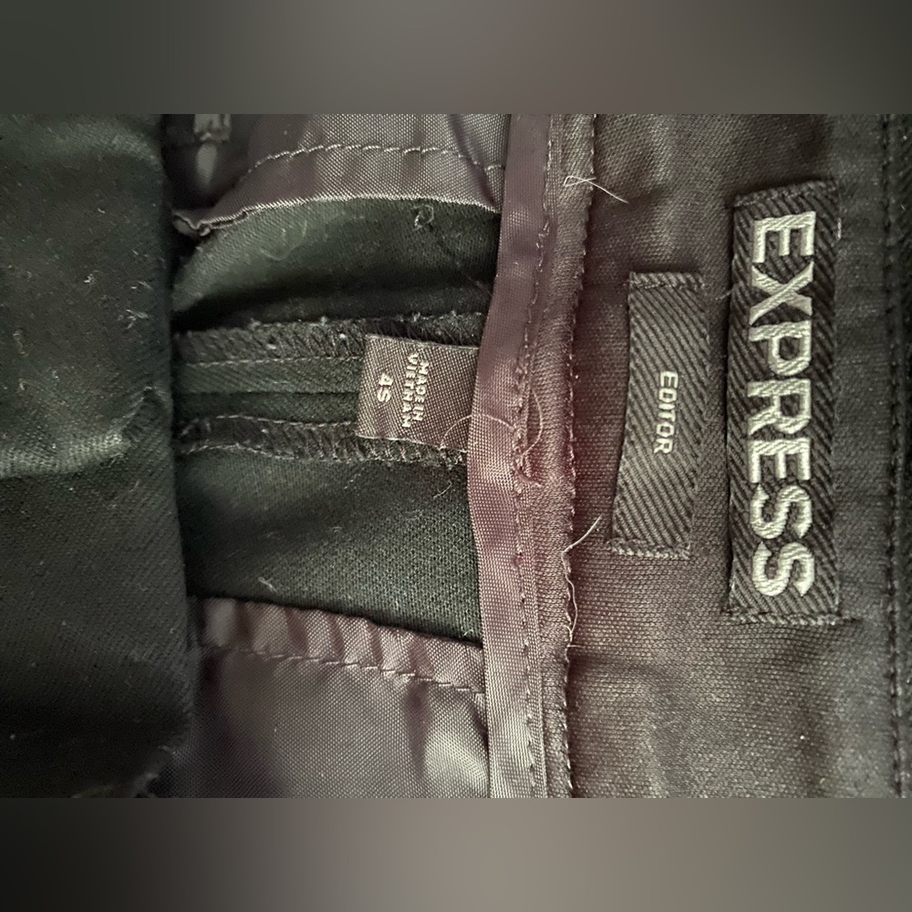 Express Editor Capri Pants Black - image 6